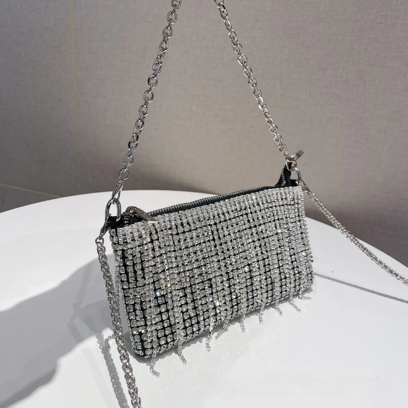 New Arrival Dolly Bags Shiny Tassel Handbag