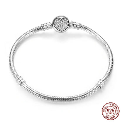 Bracelet 925 Sterling Silver Zircon Bracelets