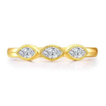 18k Yellow Gold Lab Grown Diamond Rings For Women Fashion Engagement Wedding Luxury Jewelry