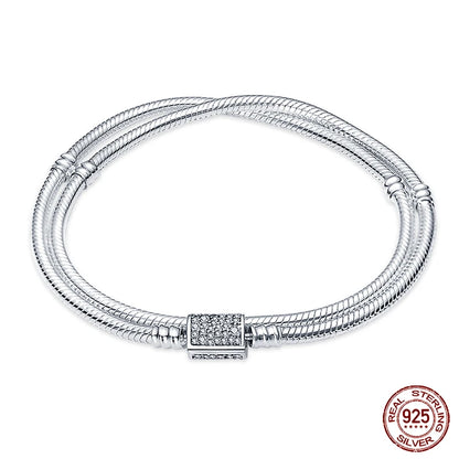 Bracelet 925 Sterling Silver Zircon Bracelets