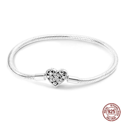 Bracelet 925 Sterling Silver Zircon Bracelets