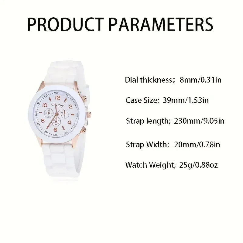 Luxury Watch Set Women Rhinestone Fashion Quartz Wristwatch Female Casual Ladies Watches Bracelet Set Clock No Box