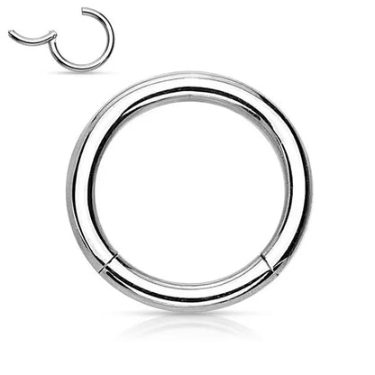 1Pcs Crystal Septum Hoop Clickers Nose Ring Cartilage Piercing Helix Hoop Earring Tragus Jewelry Daith Hoops Rook Earring Lobe