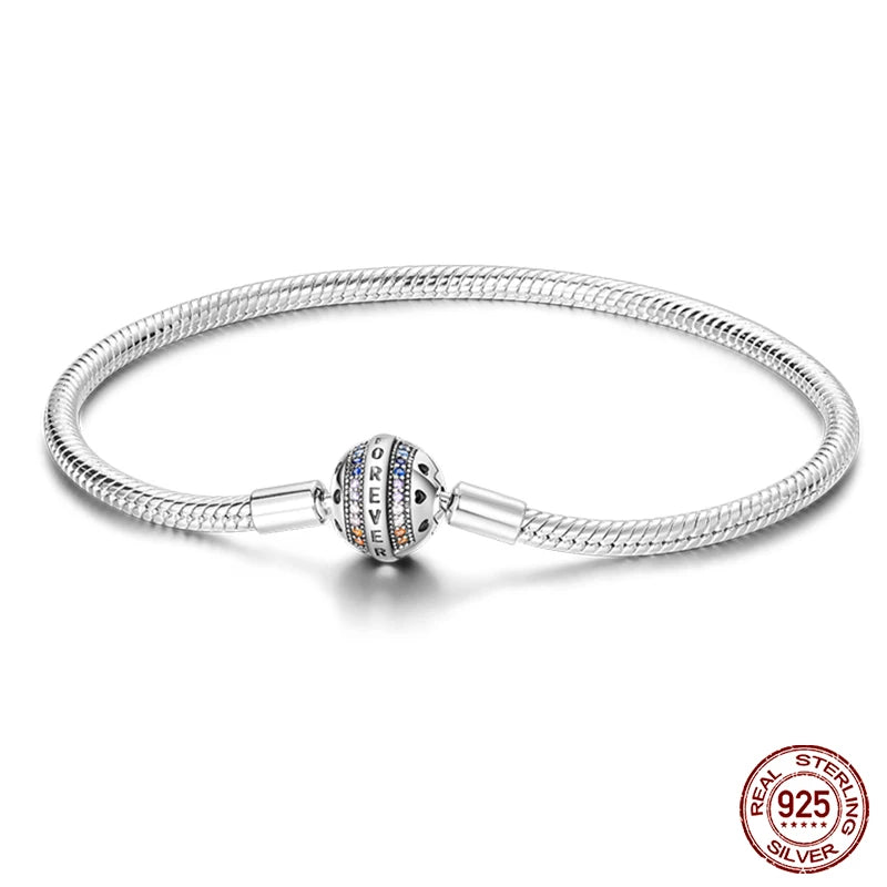 Bracelet 925 Sterling Silver Zircon Bracelets