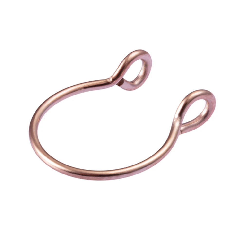 1pc Fake Nose Ring for Women Men 20G Surgical Steel Faux Piercing Jewelry Fake Piercing Hoop Lip Septum Nose Rings Body Jewelry