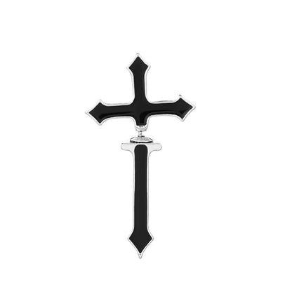 Vintage Dark Gothic Kinitial Sword Earrings For Women Men Dagger Piercing Earring Ear Jacket Punk Goth Halloween Jewelry Gift