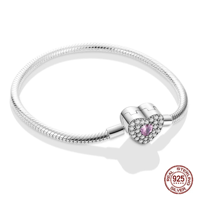 Bracelet 925 Sterling Silver Zircon Bracelets