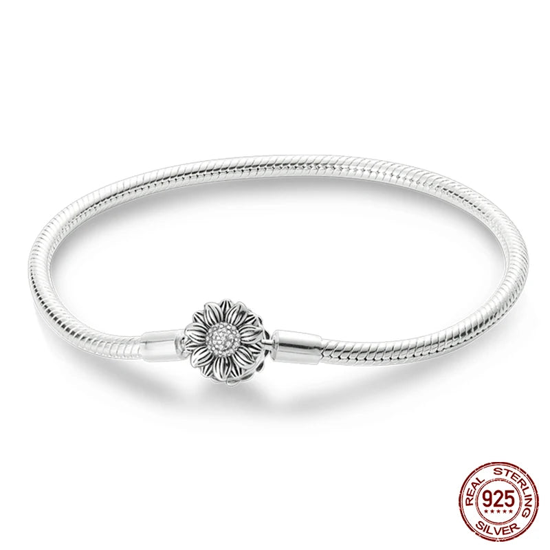 Bracelet 925 Sterling Silver Zircon Bracelets