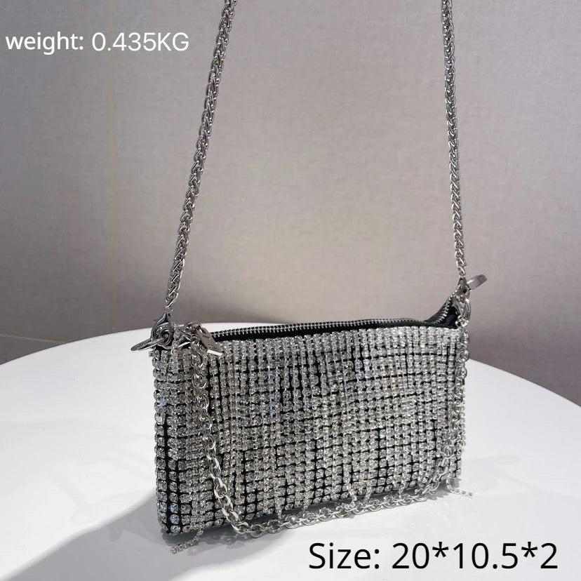 New Arrival Dolly Bags Shiny Tassel Handbag