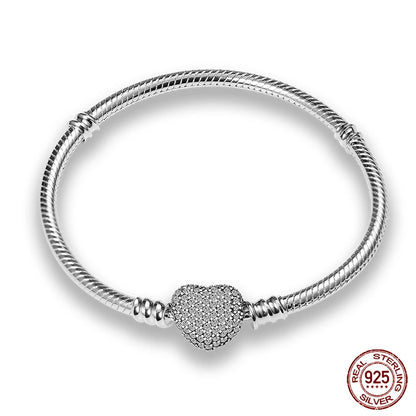 Bracelet 925 Sterling Silver Zircon Bracelets