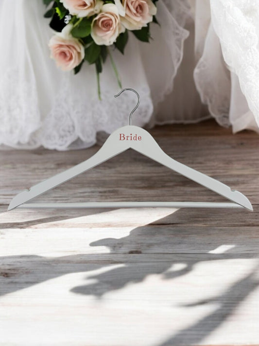 Wooden Bride Hangers