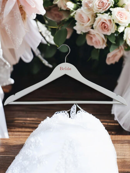 Wooden Bride Hangers