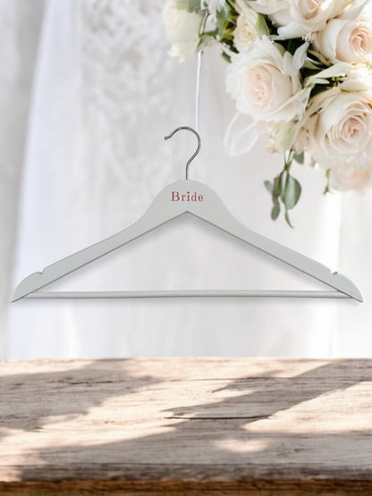 Wooden Bride Hangers