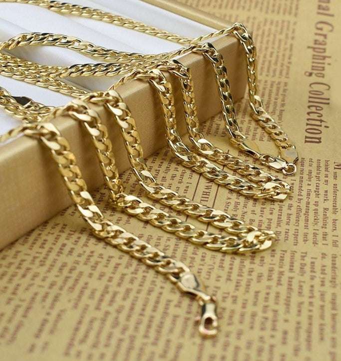 18 K Gold Plated Chain Necklaces