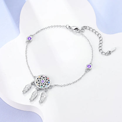 Silver Plated Stars Heart Shape Butterflies Clover Clasp Bracelet for Women Fit Original Charms Beads DIY Making Gift