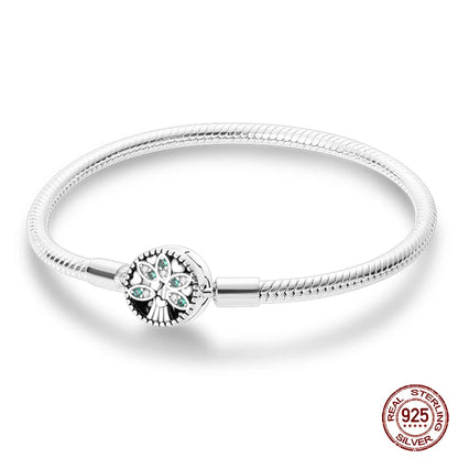 Bracelet 925 Sterling Silver Zircon Bracelets