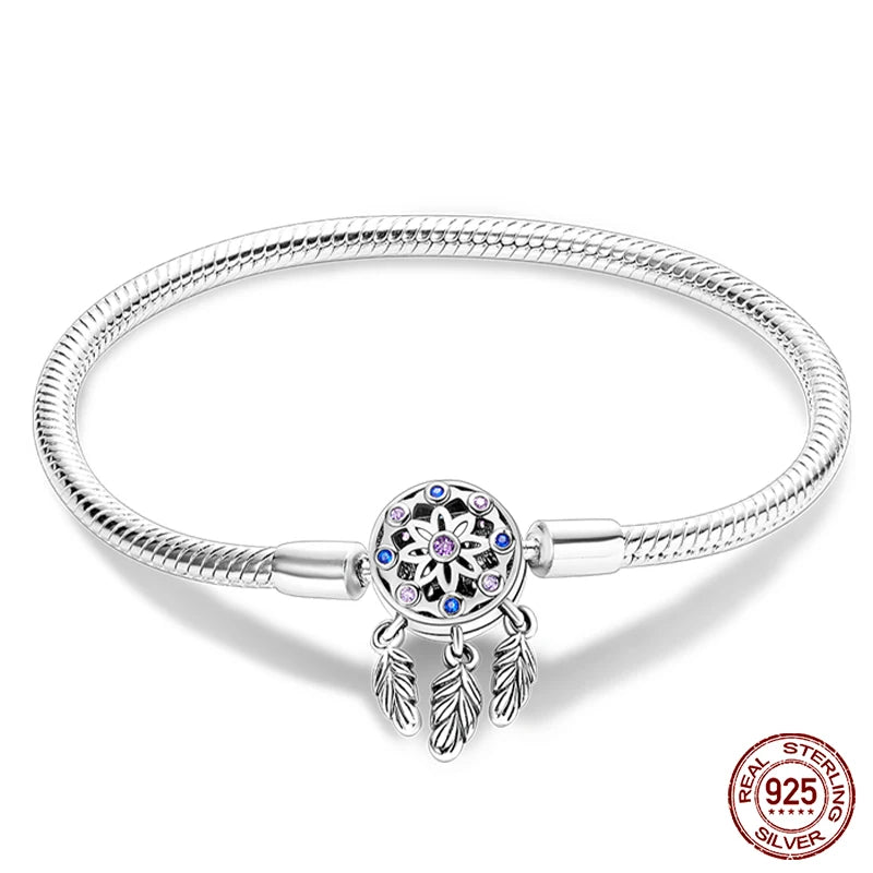 Bracelet 925 Sterling Silver Zircon Bracelets