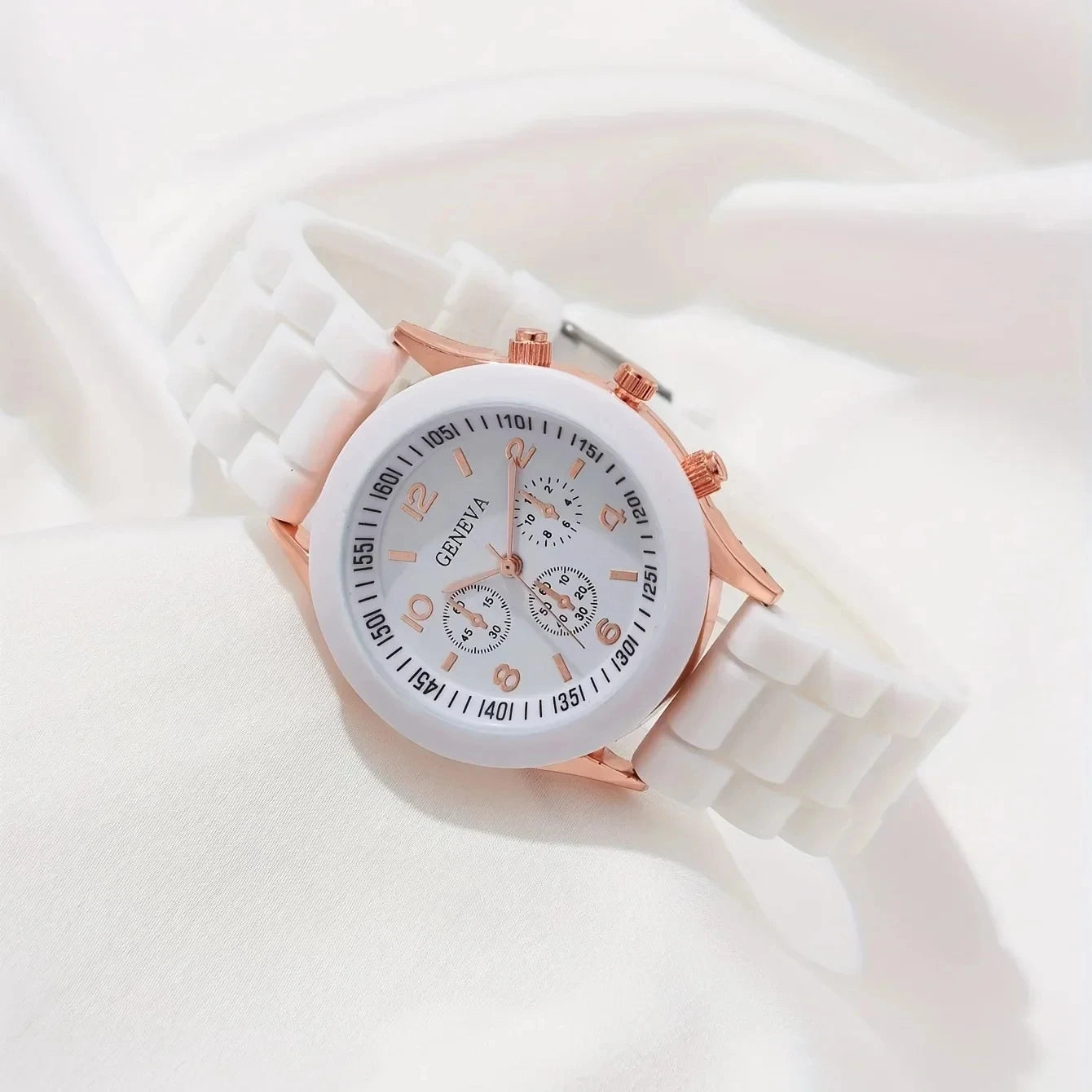 Luxury Watch Set Women Rhinestone Fashion Quartz Wristwatch Female Casual Ladies Watches Bracelet Set Clock No Box