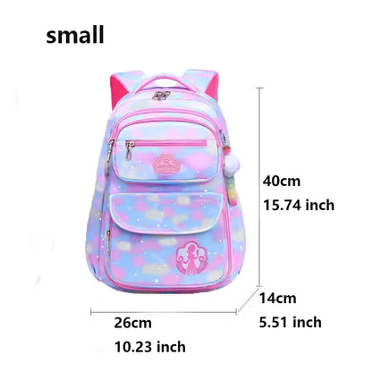 Children Girl Backpack School Bag Pink For Kid Child Teenage Schoolbag Primary Kawaii Cute Waterproof