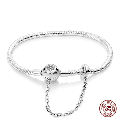 Bracelet 925 Sterling Silver Zircon Bracelets