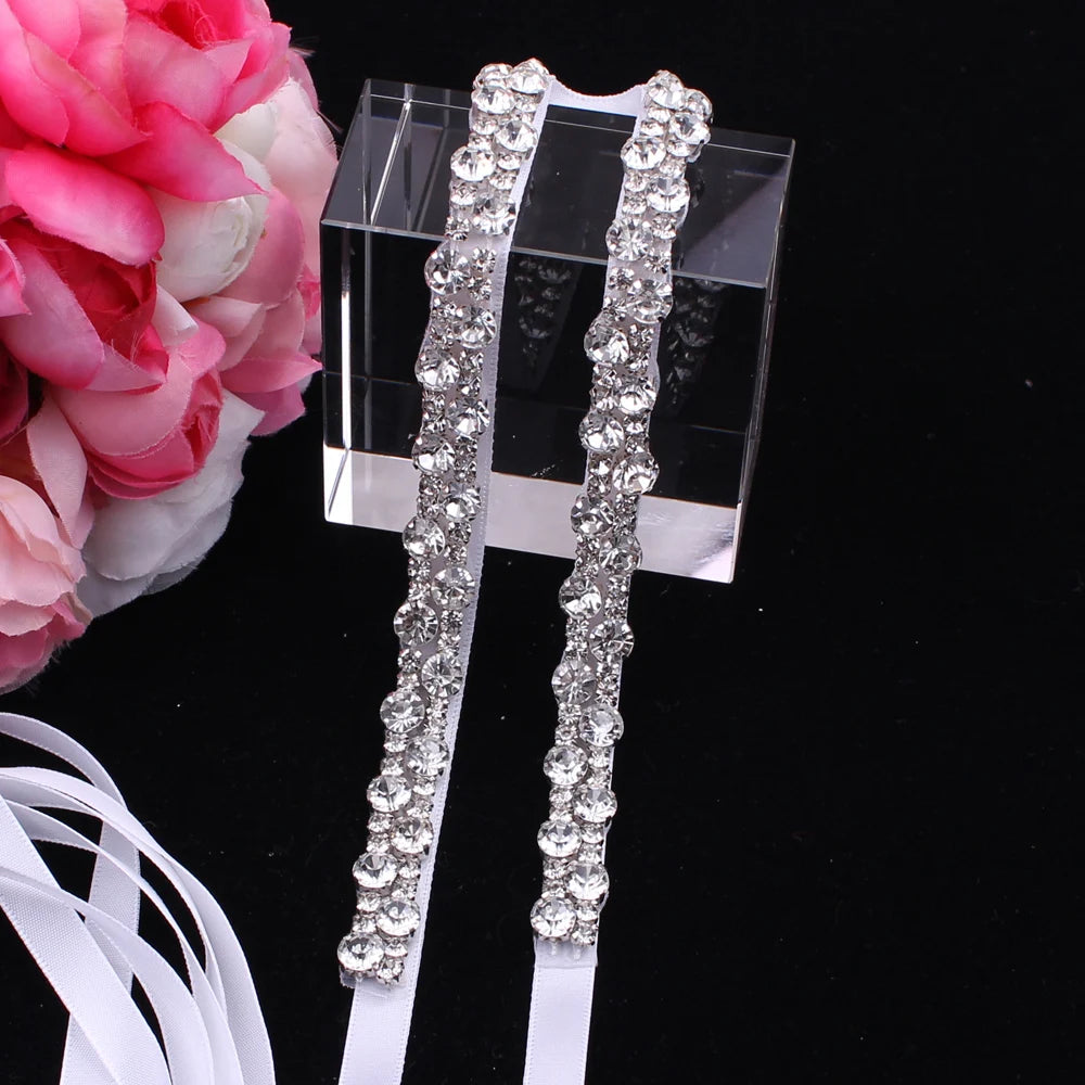 Diamond bridal belt, wedding supplies, ladies' belt, crystal belt, wedding dress accessories,