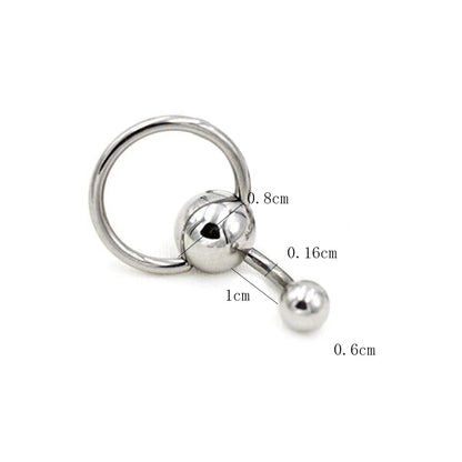 Faux Fake Belly Ring Snake Fake Belly Piercing Clip on Umbilical Navel Belly Button Cartilage Clip on Earrings Body Jewelry