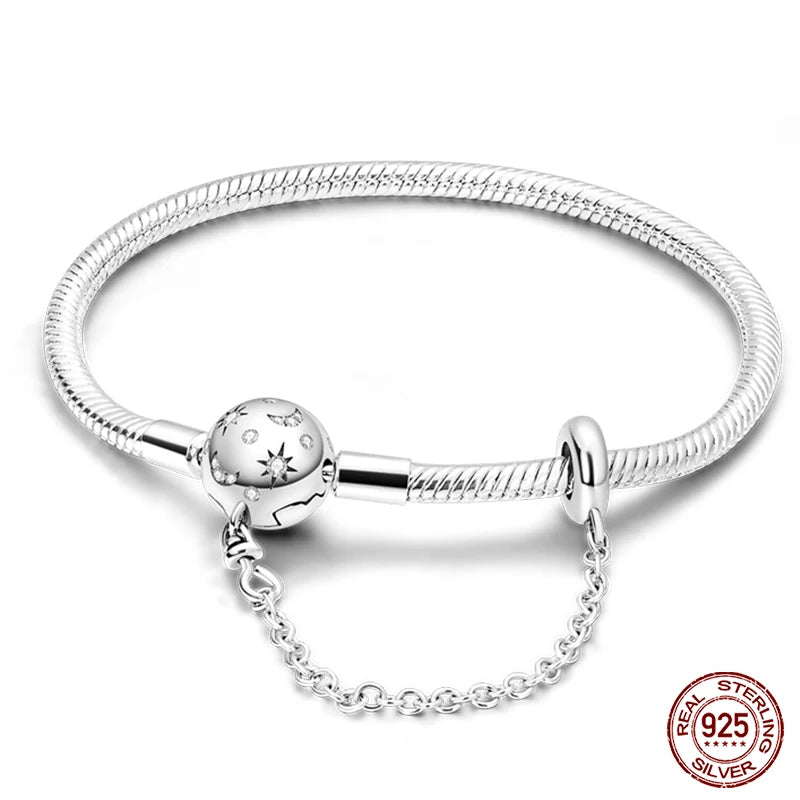 Bracelet 925 Sterling Silver Zircon Bracelets