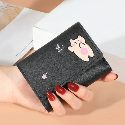 2024 Women Wallets Fashion PU Leather Top Quality Female Purse Short Card Holder Brand Wallet for Women