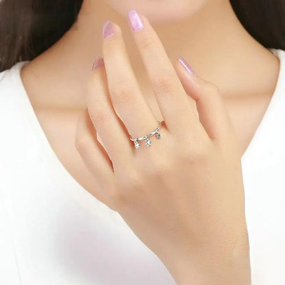 Silver Pet Lover Ring