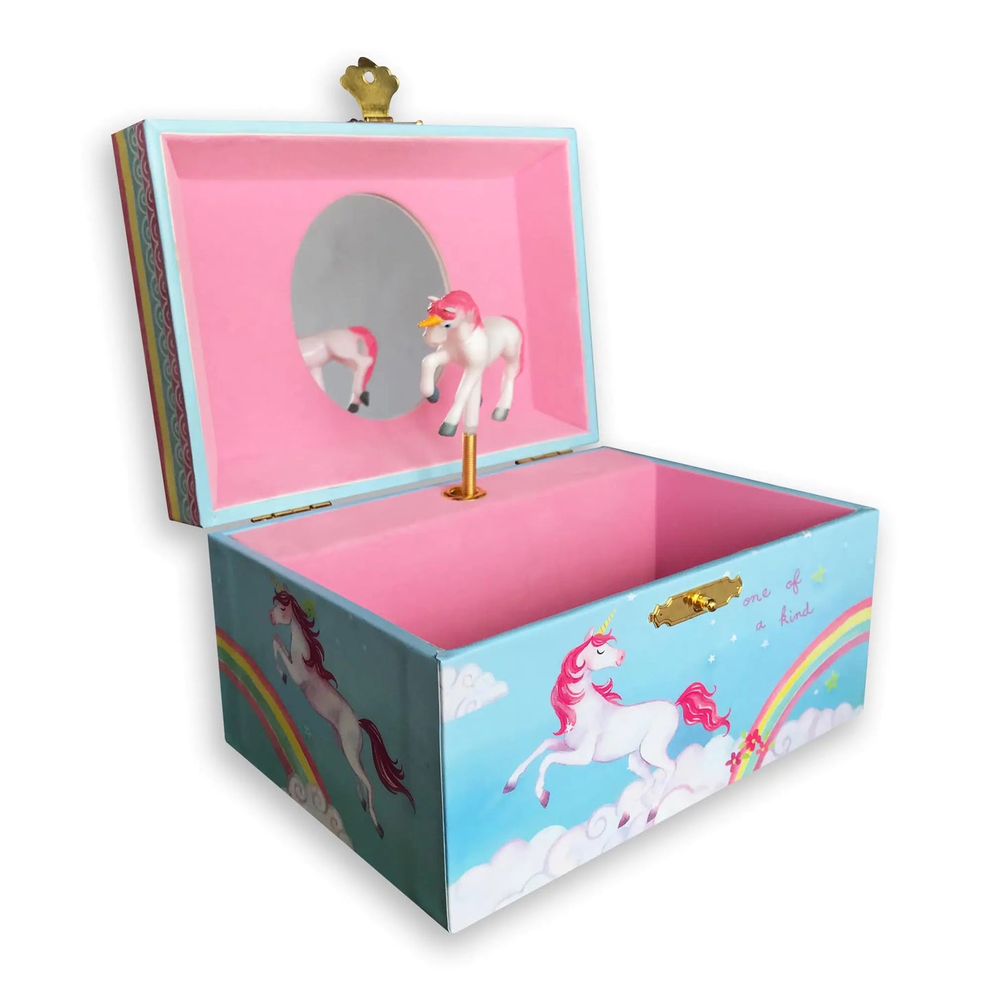 Unicorn Melody Jewelry Box with 60 Tunes